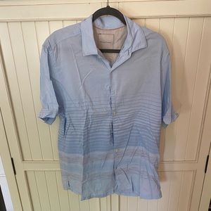 Tommy Bahama short sleeved buttoned shirt. XL